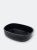 Resin Oval Serving Bowl - Onyx