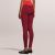 Legging Solid High Waisted Bubble Stretchable Fabric - Red - Red