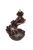 Something Different Hand With Flower Backflow Incense Burner (Brown) (One Size) - Brown