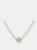 0.07ct Diamond Bezel Necklace - Gold