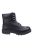 Mens Direct Attach Lace Up Safety Leather Boots (Black)