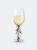 Gentleman Elk Wine Glass - Silver