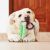 Dog Squeaky Bone Stick Toy Chew Toothbrush