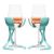 The Perfect Pair Wine Glass - Cyan