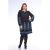 Plus Size Phebe Embroidered Sweater Dress - Blue