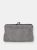 Dimple Mesh Clutch - Pewter