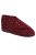9Womens/Ladies Geraldine Touch Fastening Floral Bootee Slippers (Wine) - Wine