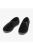 Mens Kevin Velour Twin Gusset Slippers - Black