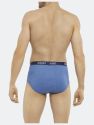 Essential Cotton Fly Front Brief 3-Pack - Opal/Dutch Blue/Tea Rose