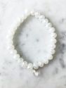 Stretch Wrap Bracelet in Moonstone Crystal with Sterling Silver Wrapped Moonstone - Sterling Silver