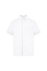 Absolute Apparel Mens Short Sleeved Oxford Shirt (White) - White