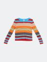 Akris Women's Multi-Colored Mutli-Colored Striped Sweater Pullover - Multi-Colored