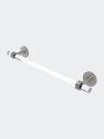 Clearview Collection 18" Towel Bar with Dotted Accents - Satin Nickel