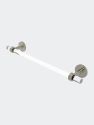 Clearview Collection 36 Inch Towel Bar With Grooved Accents - Polished Nickel