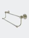 Mercury Collection 30" Double Towel Bar With Dotted Accents - Polished Nickel