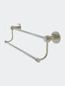Mercury Collection 36" Double Towel Bar With Grooved Accents - Polished Nickel