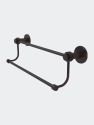 Mercury Collection 36" Double Towel Bar With Grooved Accents - Venetian Bronze