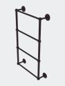 Monte Carlo Collection 4 Tier 30" Ladder Towel Bar With Grooved Detail - Antique Bronze