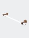 Pacific Beach Collection 24" Towel Bar With Dotted Accents - Brushed Bronze