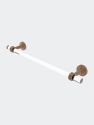 Pacific Beach Collection 24" Towel Bar With Grooved Accents - Brushed Bronze