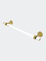 Pacific Beach Collection 36" Towel Bar With Grooved Accents - Polished Brass