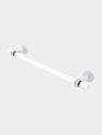 Pacific Beach Collection 36" Towel Bar With Grooved Accents - Matte White