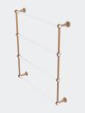 Pacific Beach Collection 4 Tier 30" Ladder Towel Bar With Dotted Accents - Brushed Bronze