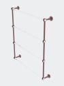 Pacific Beach Collection 4 Tier 30" Ladder Towel Bar With Dotted Accents - Antique Copper