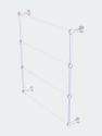 Pacific Beach Collection 4 Tier 30" Ladder Towel Bar With Dotted Accents - Satin Chrome