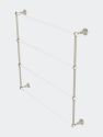 Pacific Grove Collection 4 Tier 36" Ladder Towel Bar With Twisted Accents - Polished Nickel