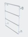 Pipeline Collection 24" Wall Mounted Ladder Towel Bar - Polished Chrome