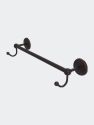 Prestige Monte Carlo Collection 18" Towel Bar with Integrated Hooks - Venetian Bronze