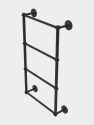 Prestige Regal Collection 4 Tier 30" Ladder Towel Bar With Twisted Detail - Venetian Bronze