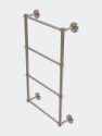 Prestige Regal Collection 4 Tier 36" Ladder Towel Bar With Grooved Detail - Antique Pewter