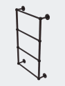Prestige Skyline Collection 4 Tier 36" Ladder Towel Bar With Dotted Detail - Antique Bronze
