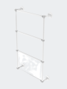 Prestige Skyline Collection 4 Tier 36" Ladder Towel Bar with Twisted Detail - Matte White