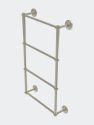 Que New Collection 4 Tier 36" Ladder Towel Bar With Twisted Detail - Polished Nickel