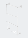 Que New Collection 4 Tier 36" Ladder Towel Bar - Matte White