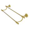 Retro Wave Collection 18" Double Towel Bar - Polished Brass