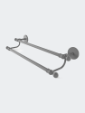 Skyline Collection 24 Inch Double Towel Bar - Matte Gray