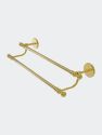 Skyline Collection 24 Inch Double Towel Bar - Polished Brass