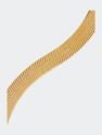 Ribbon Coil Necklace - Gold