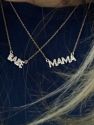Mini Diamond MAMA Necklace