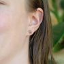 Star Stud Earrings - Rose Gold