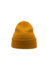 Atlantis Wind Double Skin Beanie With Turn Up (Mustard)