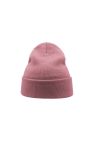 Atlantis Wind Double Skin Beanie With Turn Up (Pink)