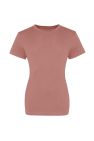 AWDis Just Ts Womens/Ladies The 100 Girlie T-Shirt (Dusty Pink) - Dusty Pink