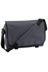 Bagbase Adjustable Messenger Bag (11 Liters) (Pack of 2) (Graphite) (One Size) - Graphite