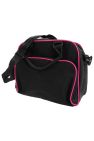 Bagbase Compact Junior Dance Messenger Bag (15 Liters) (Black/Fuchia) (One Size) - Black/Fuchia