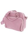 Bagbase Compact Junior Dance Messenger Bag (15 Liters) (Pack of 2) (Classic Pink/Light Grey) (One Size) - Classic Pink/Light Grey